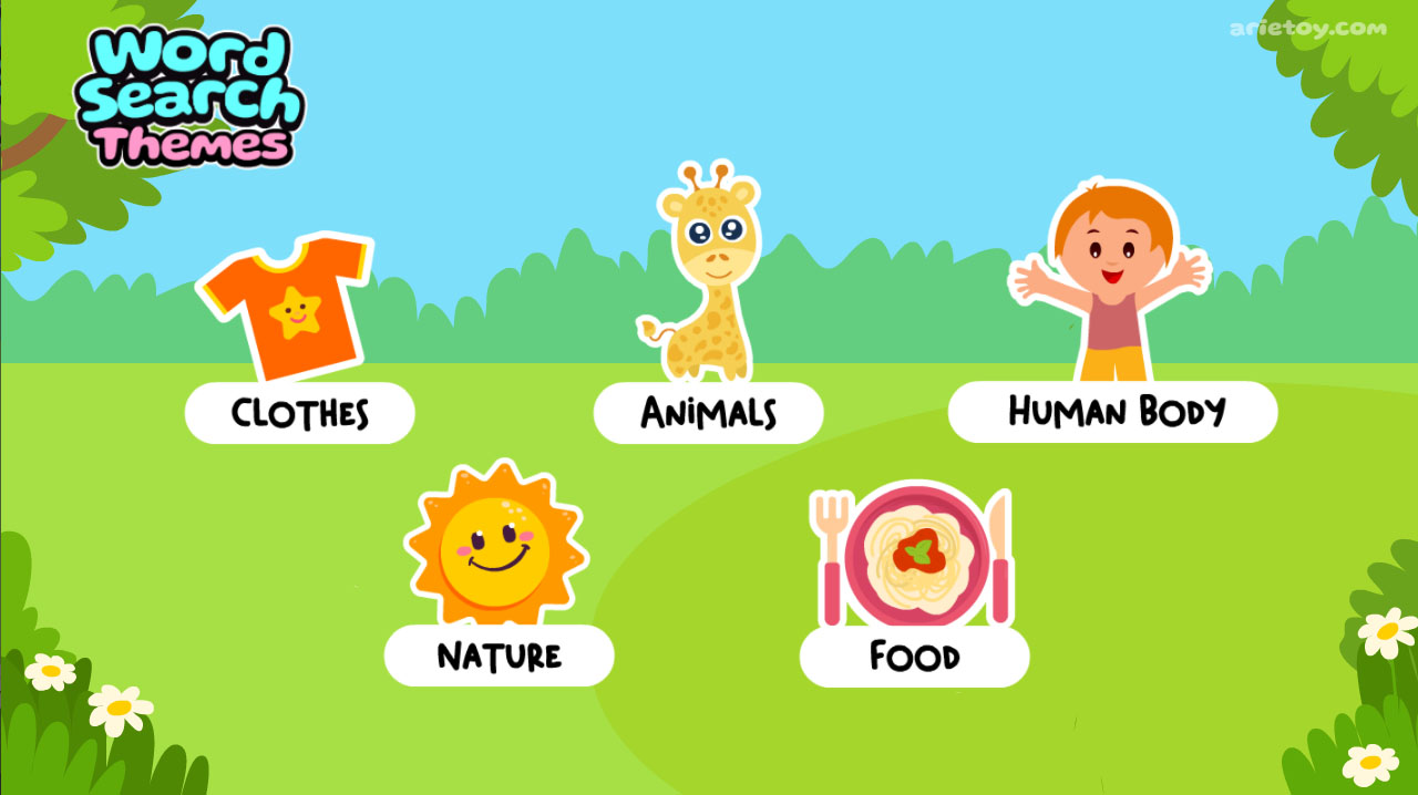 Screenshot Word Search - Themes 02