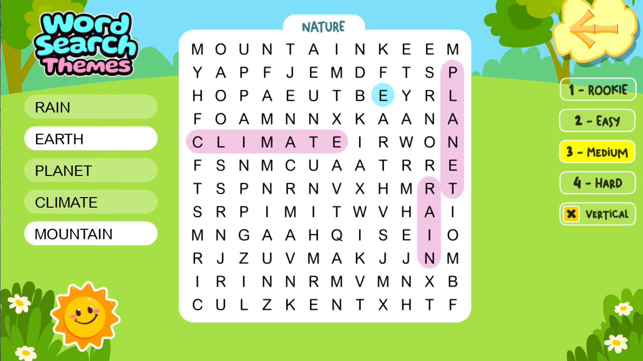 Screenshot Word Search - Themes 05