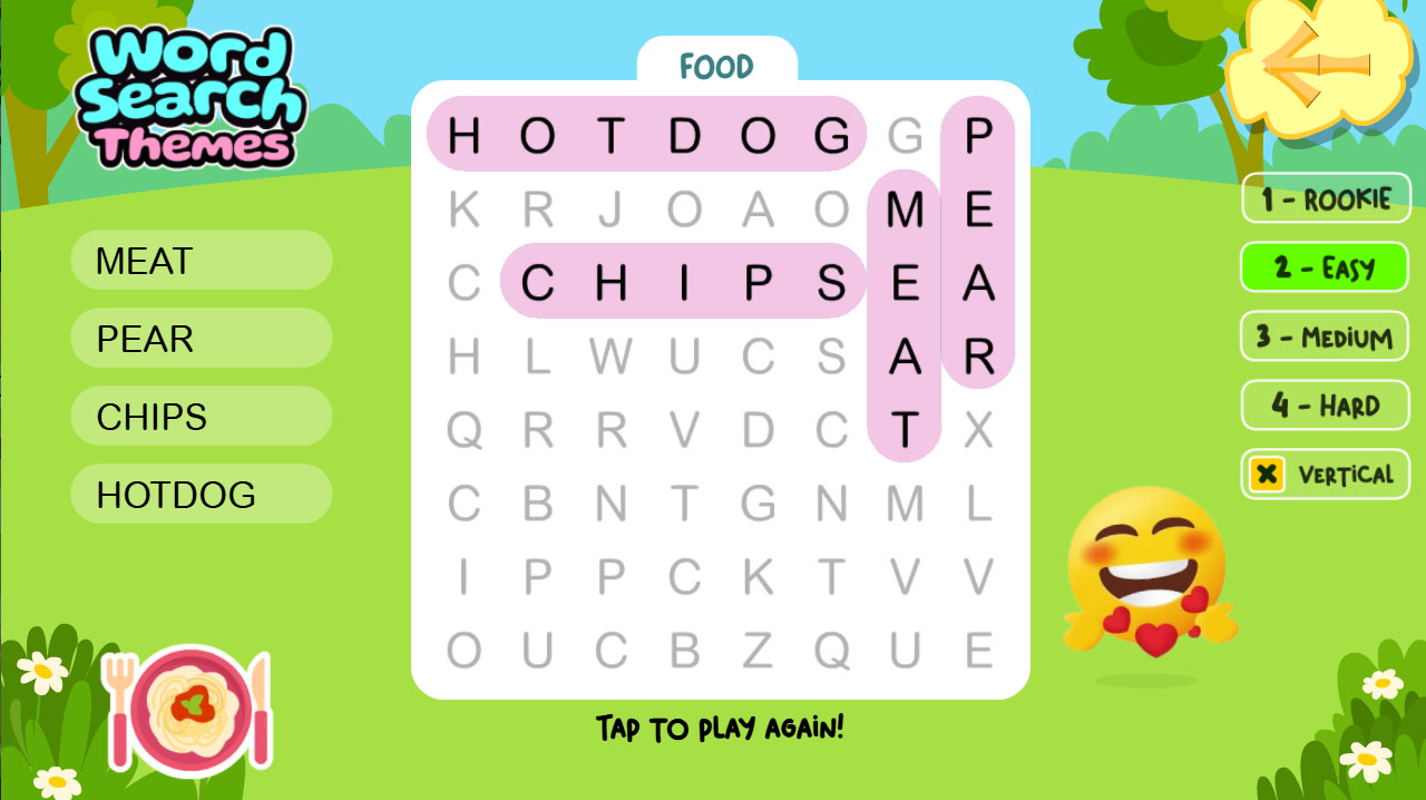 Screenshot Word Search - Themes 07